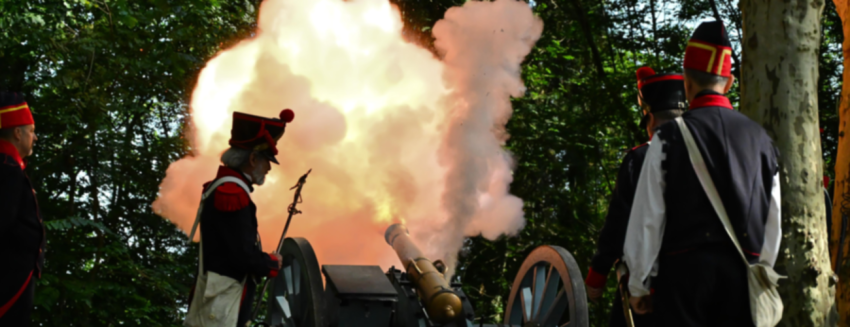 Salvas en irun en el homenaje a la segunda batalla de San Marcial https://www.instagram.com/iruditza/